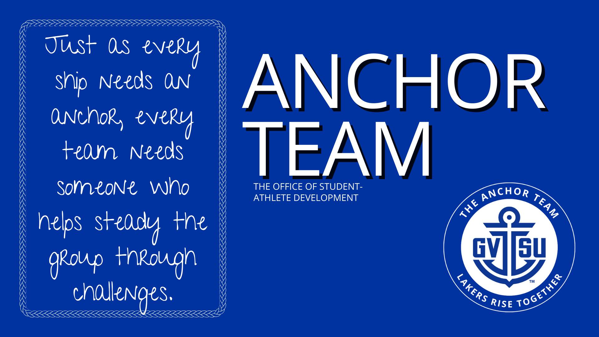The Anchor Team